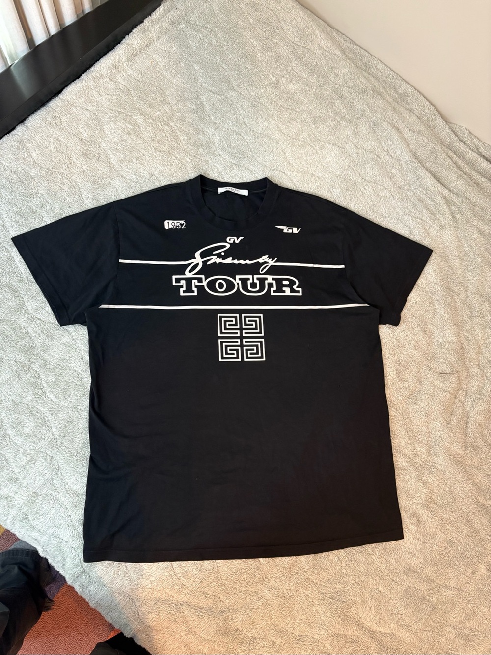 Givenchy Racing Tour Logo Tee Shirt